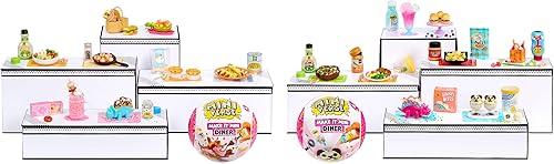 Miniatura 4 de MGA's Miniverse Make It Mini Diner Series 4 (paquete de 2), mini coleccionables, embalaje misterioso a ciegas, bricolaje, juego de resina, réplica