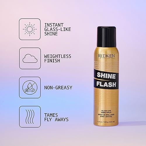 Miniatura 3 de Redken Shine Flash 02 Bruma brillante  Para todos los tipos de cabello  Añade brillo instantáneo  Fragancia cítrica