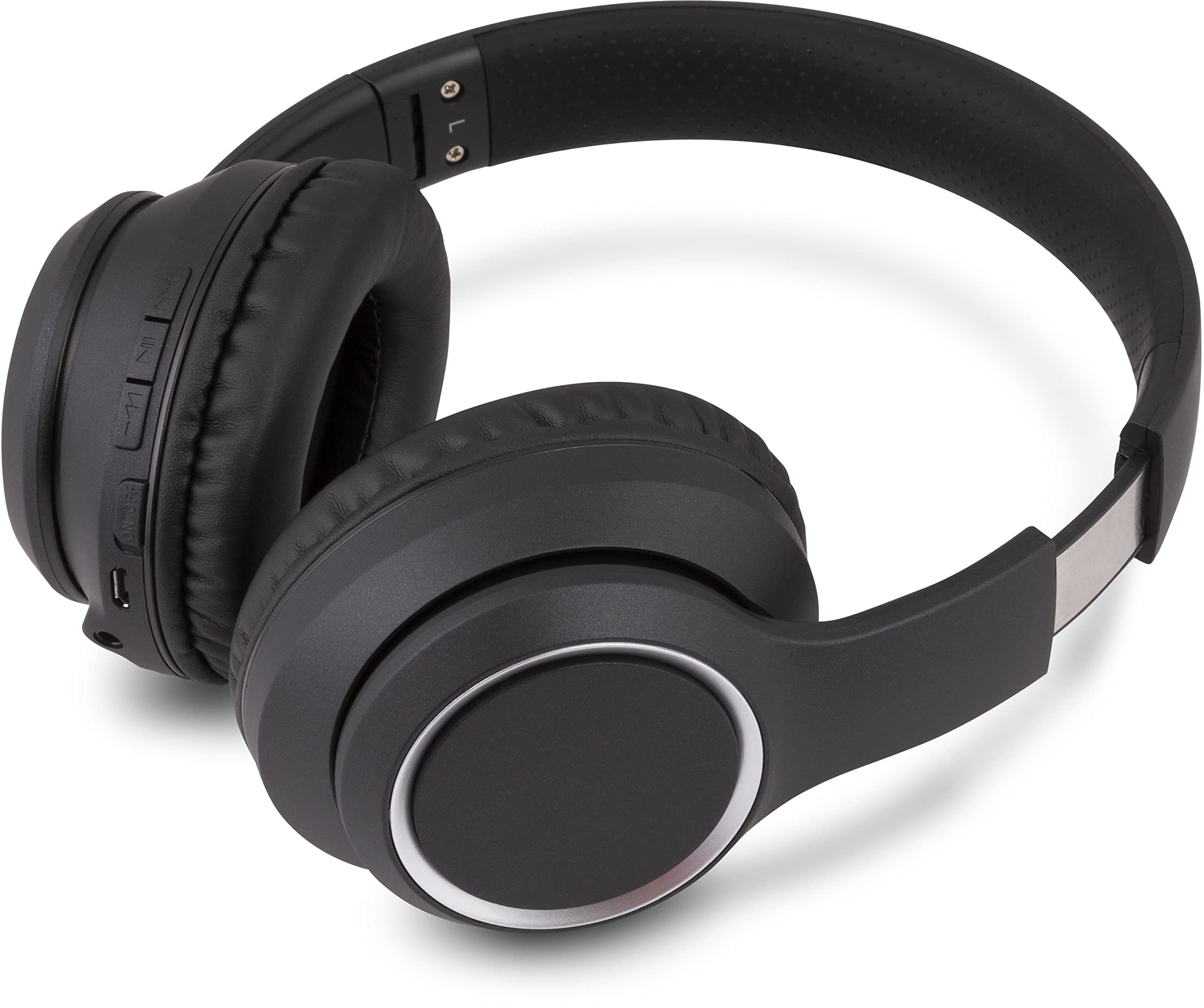 Sencor Cuffie Bluetooth senza Fili - 30 ore di autonomia con Microfono Integrato ottimizzato per Chiamate Telefoniche, Google Assistant e Alexa - Ultra Comfort - Nero 710BT