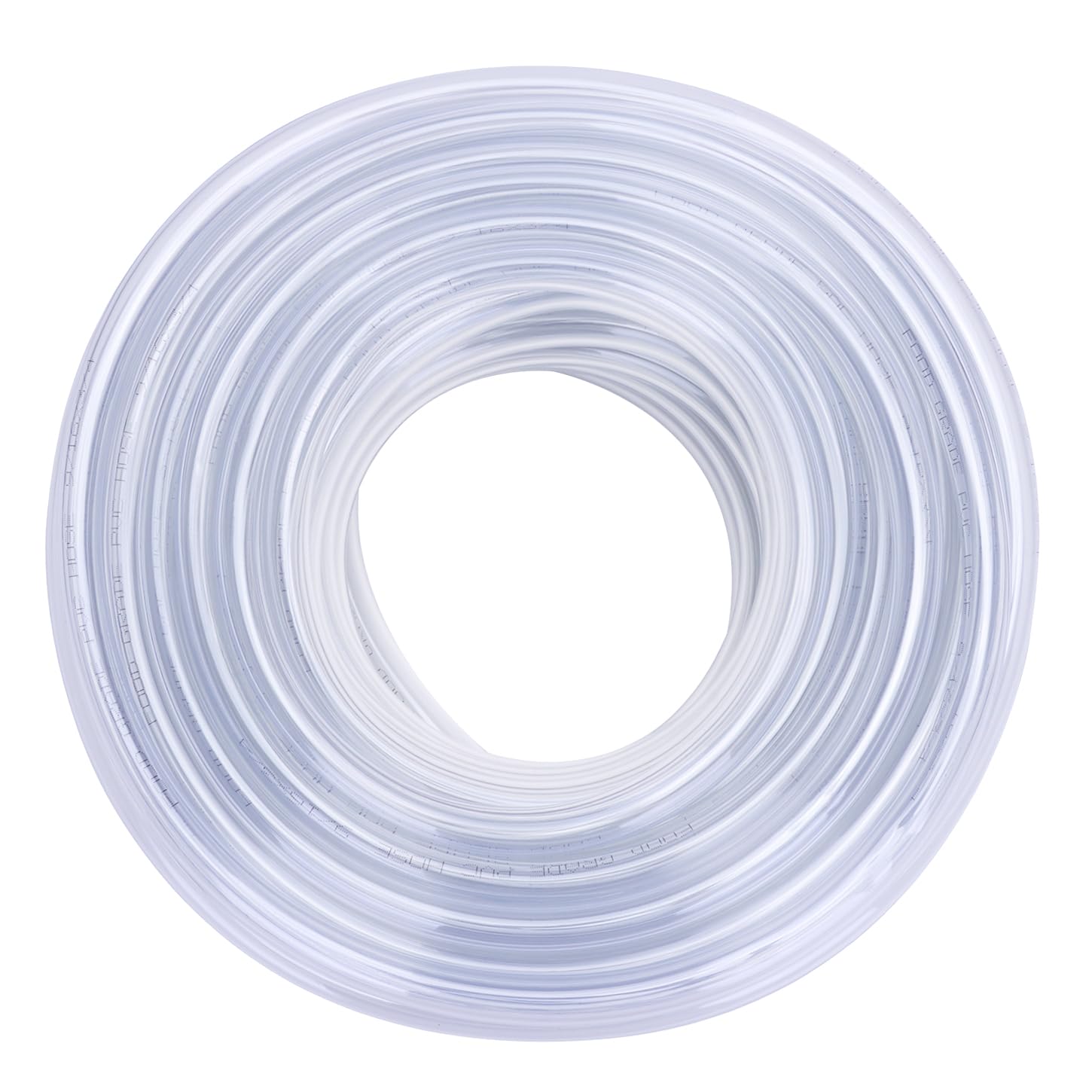 DERNORD PVC Tubing 9/16"ID X 3/4"OD Flexible Clear Vinyl Hose 100 Feet for Food Grade
