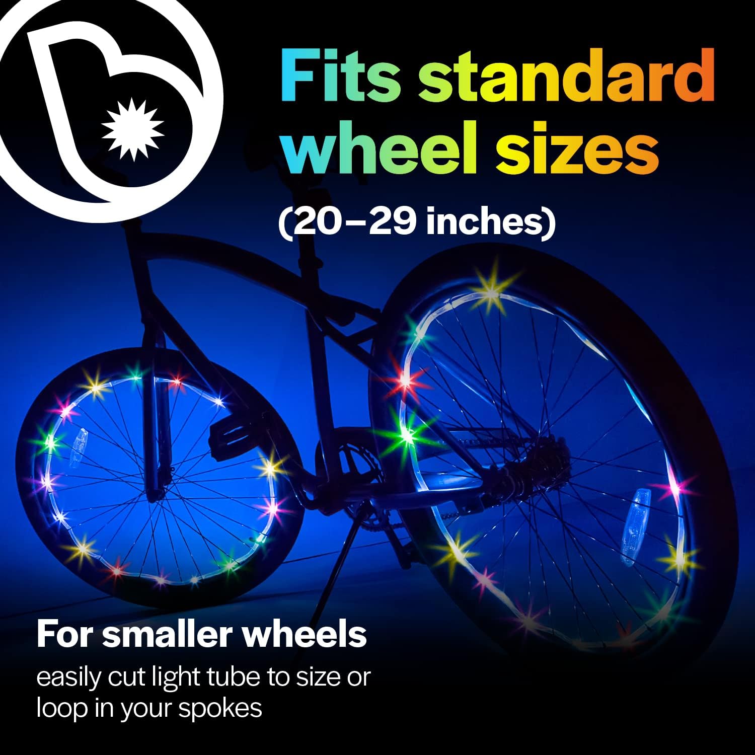 Brightz LED Bike Wheel Light & LED Bike Spoke Wheel Light Tubes Combo - Pack of WheelBrightz Bicycle LED Spoke Light with 3 Pack SpinBrightz LED Bike Spoke Wheel Light Tubes : Sports & Outdoors