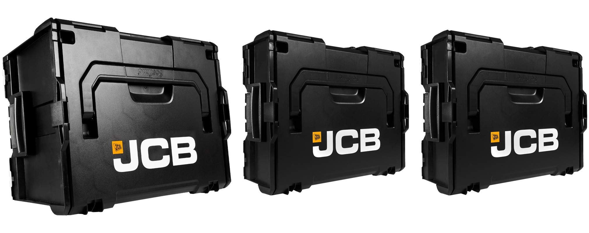Buy JCB LBOXX Combi Pack of 3 Power Tool Case Storage Box Tool Box for Power Tools