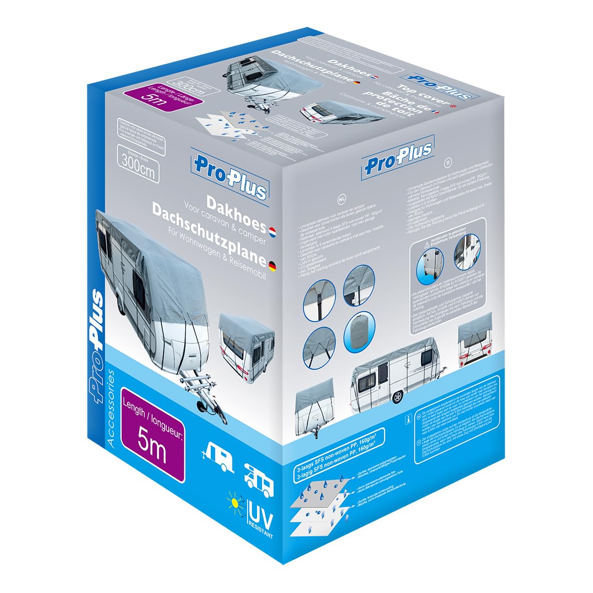 ProPlus 610272 – Telo di Copertura per roulotte e Camper