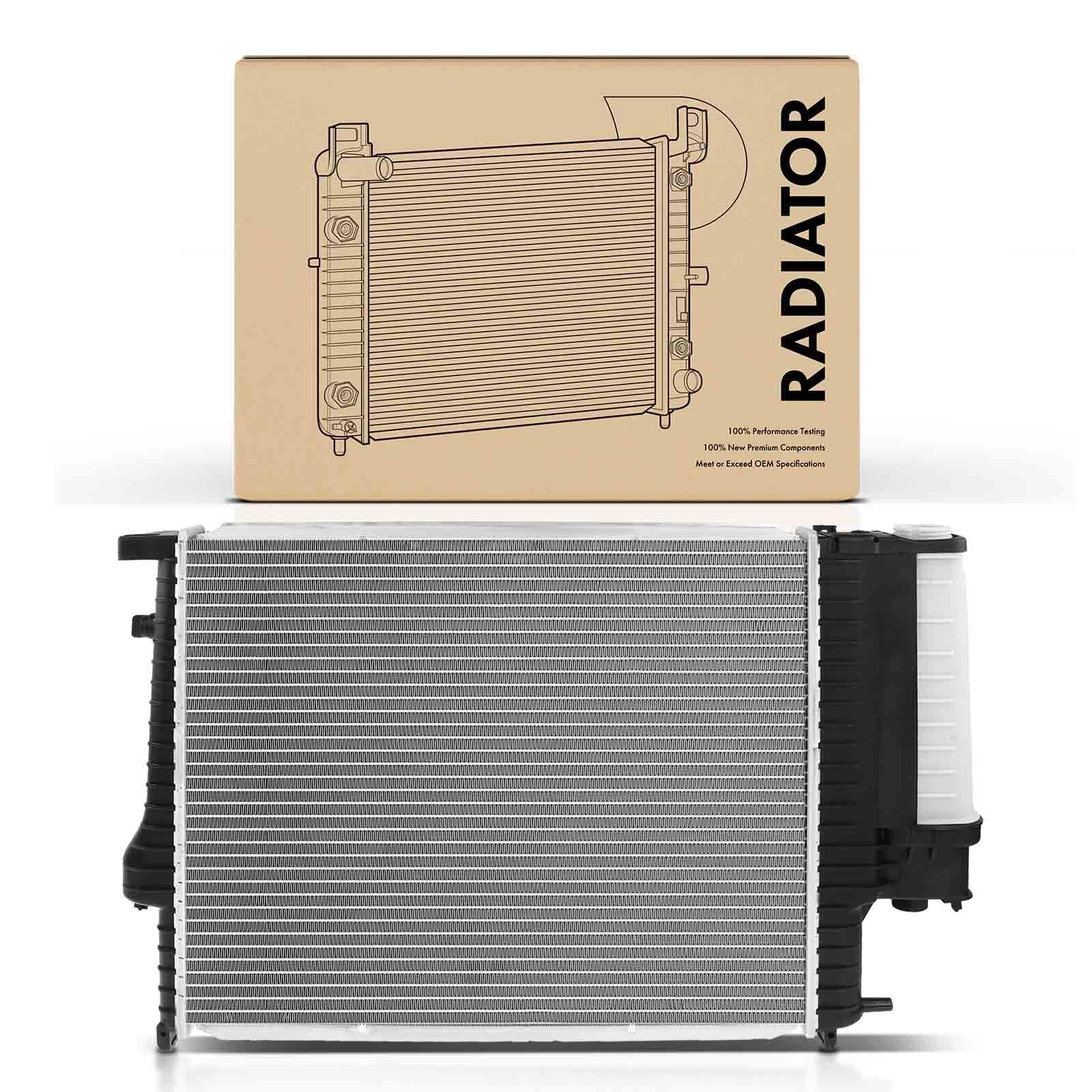 Frankberg Radiatore raffreddamento motore radiatore acqua cambio manuale | Compatibile con: Serie 5 E34, Serie 5 Touring E34