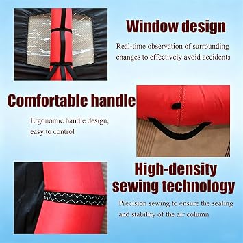 Lightweight Inflatable Wing Foil Board Handheld Wind Wing Sail & Hydrofoil Board with Window, Portable for Kitesurf, Wing Surfing & Water Sports 6m3