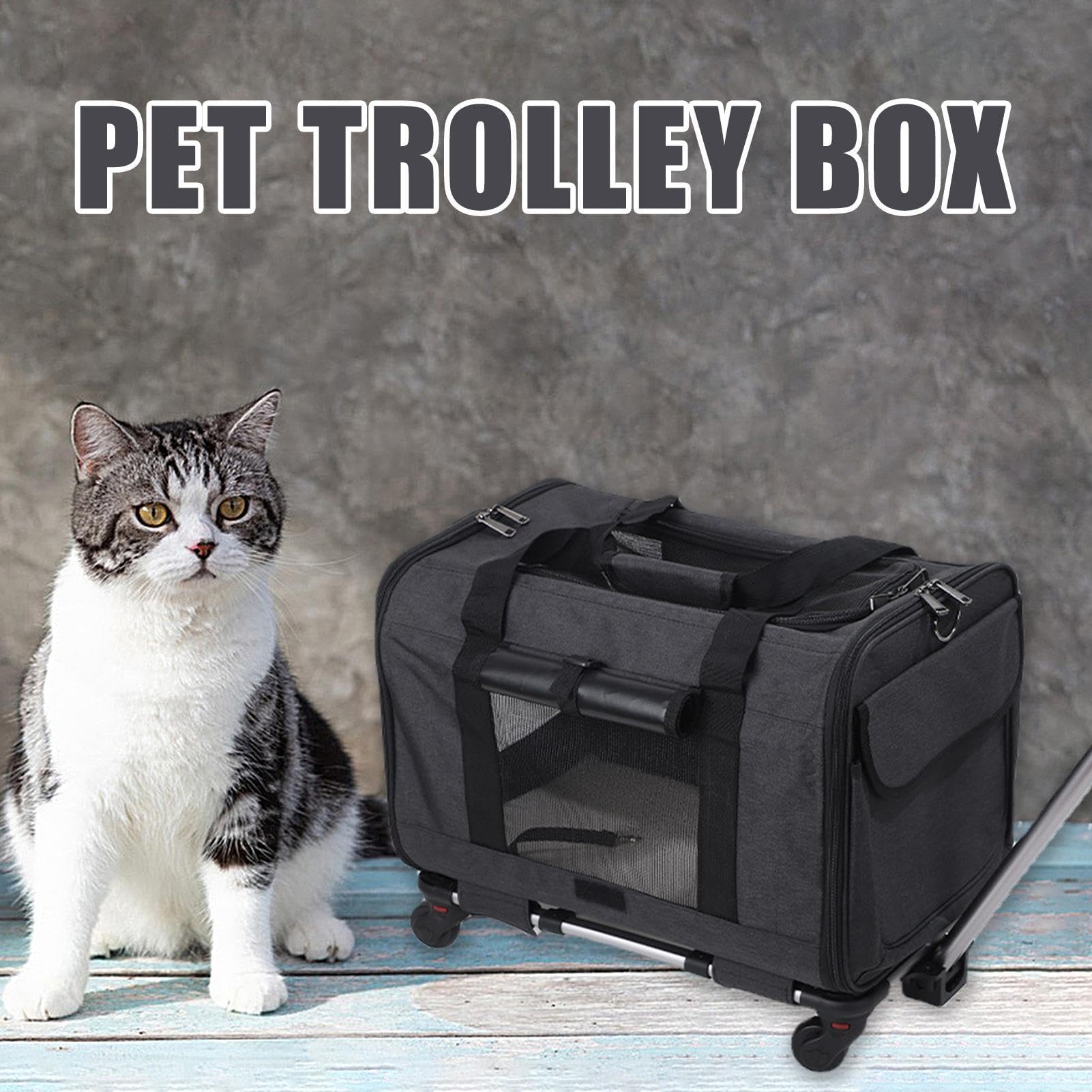 de Viaje para Perros – Transportín Suave para Gatos, de Viaje para | transportines para Mascotas | Transportín Multiusos para Perros pequeños con Cremalleras de Seguridad, Transporte