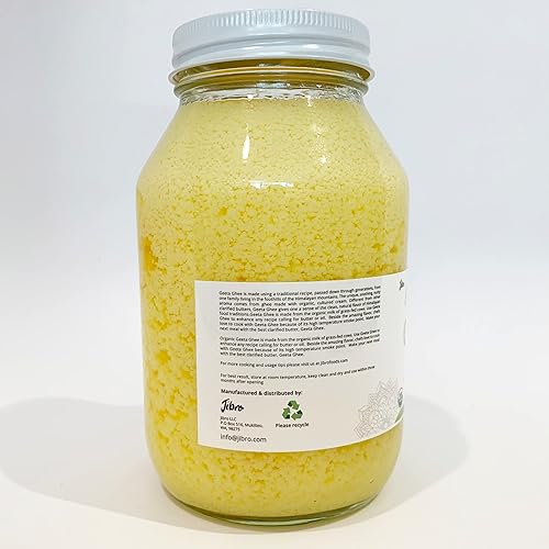 Miniatura 3 de Urban Gita Ghee Butter  USDA Organic, alimentado con pasto, mantequilla clarificada de Ghee cultivada, hecha en el noroeste del Pacífico, utilizada