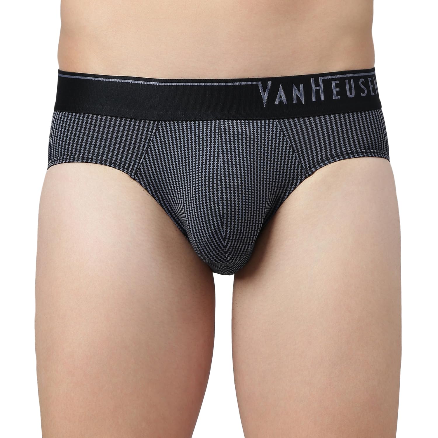 van heusen Men's Cotton Classic Regular Striped Briefs-picture-43