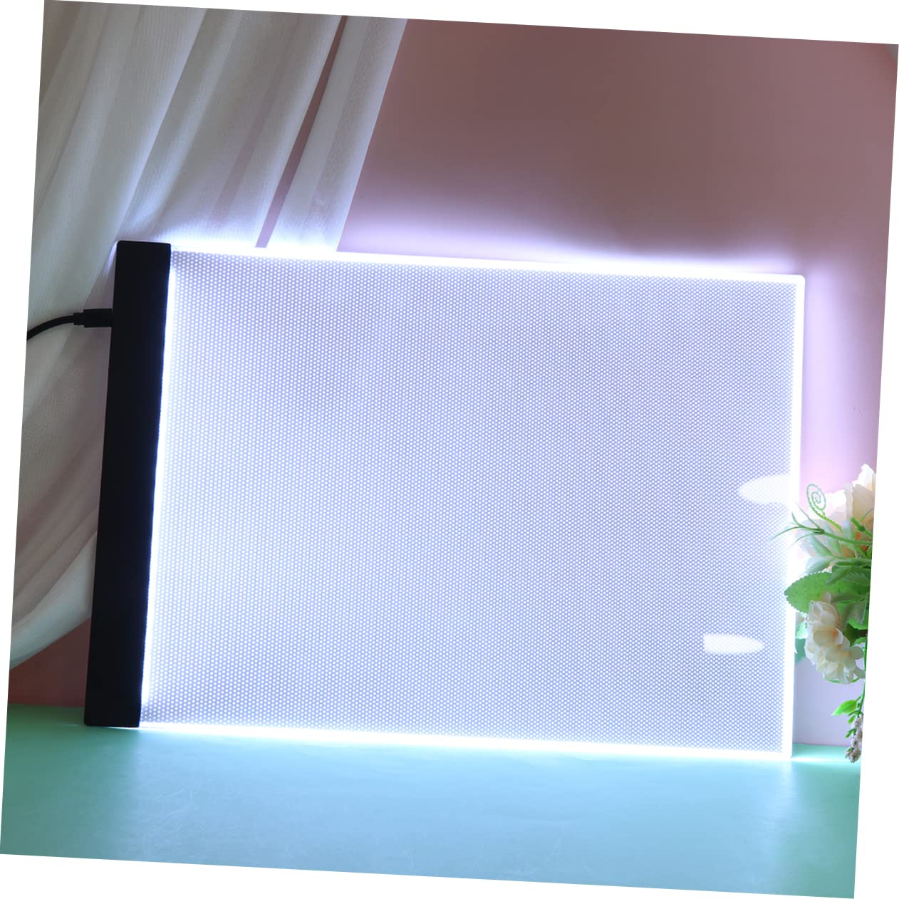 Table Lumineuse A4 LED de Traçage, Planche Acrylique pour Copie