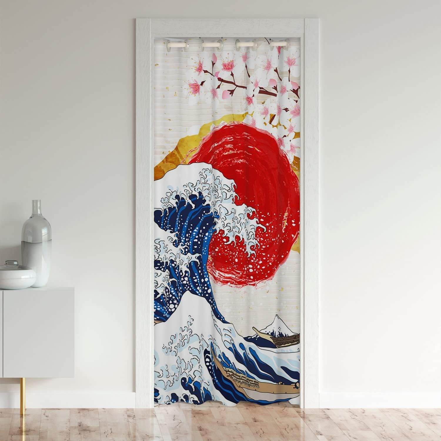 Amazon.com: Erosebridal Japanese Style Door Curtain For Doorway Privacy ...