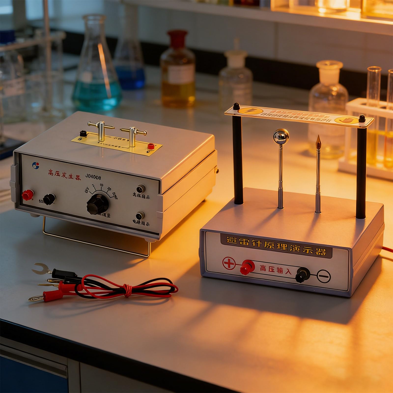 Proteggi dispositivo simulazione Attrezzatura per dimostrazione scientifica Strumento per esperimenti per uso scolastico e laboratorio Aiuto didattico per la sicurezza delle strisce