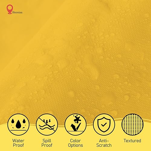 Miniatura 4 de Mantel desechable de alta calidad, paquete de 12, manteles de 54 x 108 pulgadas para fiestas, manteles decorativos para mesas rectangulares, mantel