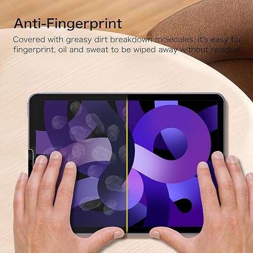 Miniatura 7 de Fintie Protector de pantalla para iPad Air de 4 generación de 10.9 pulgadas 2020, iPad Pro de 11 pulgadas 20202018 (paquete de 2) funciona con Apple