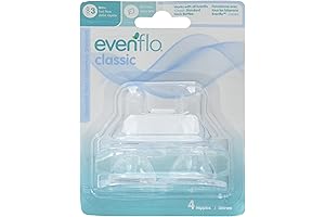 Evenflo Classic Vented Nipple for Fast Flow Bottles
