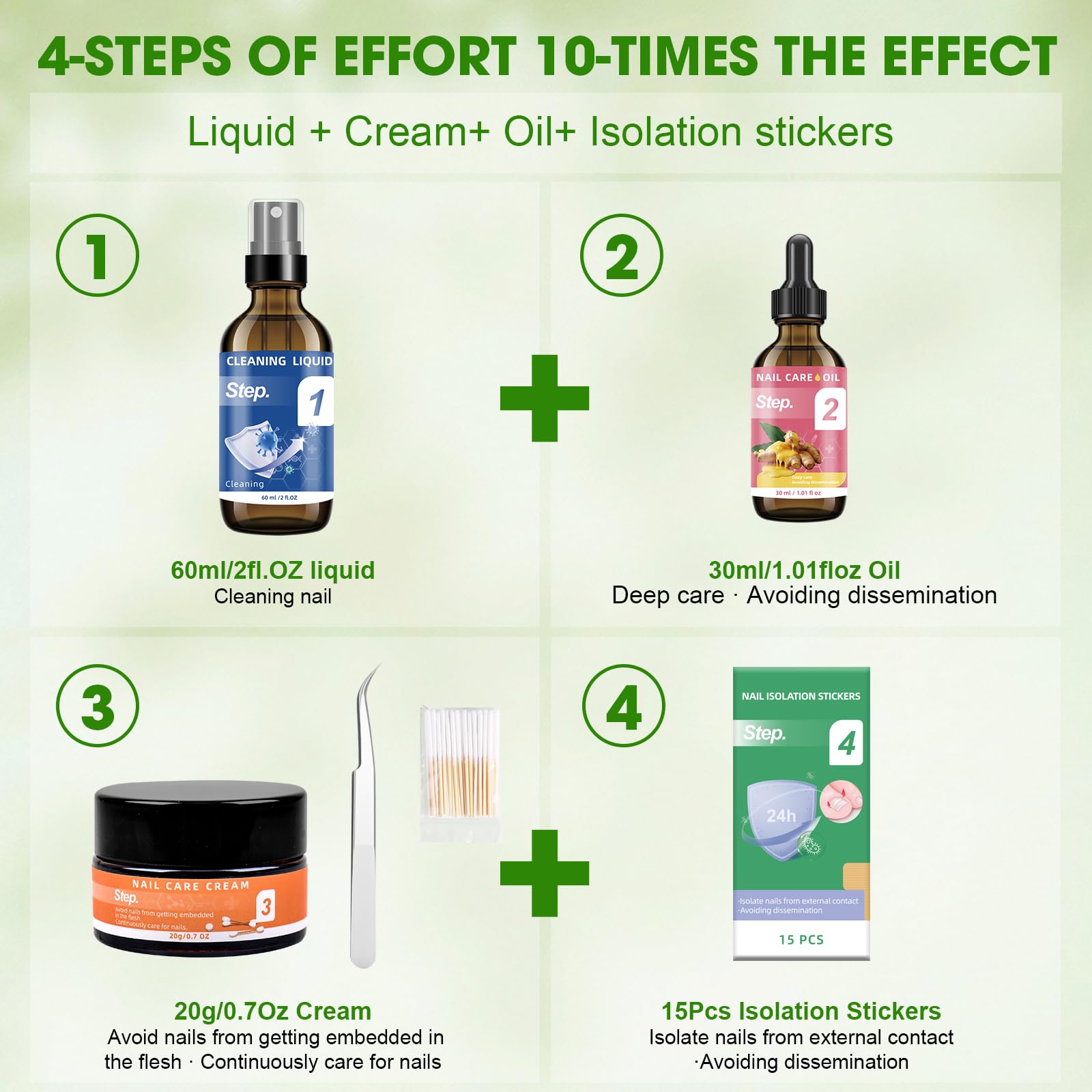 Toenail Fungus Treatment, Powerful Nail Fungus Treatment, Nail Repair & Growth Therapy, Thick Toenail Softener - Image 3