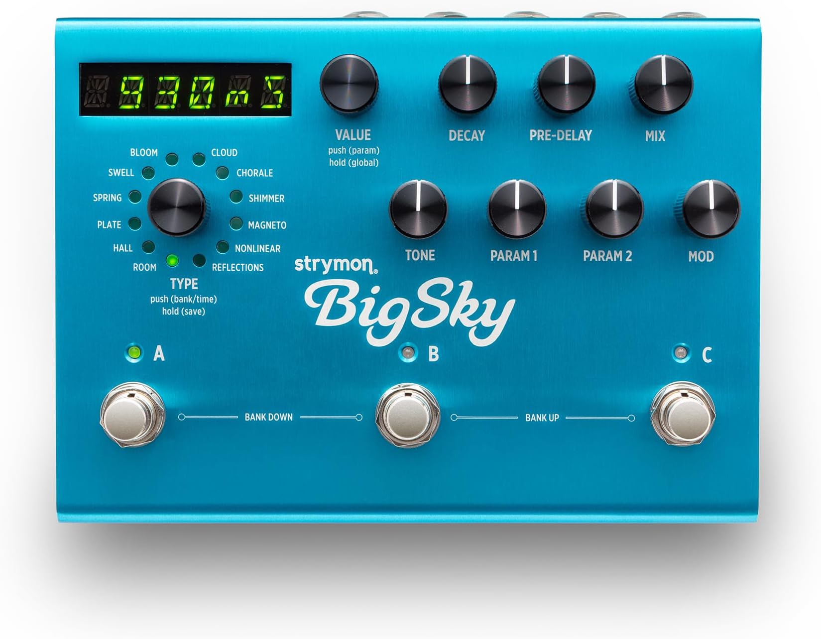 Strymon Big Sky Reverberator · Guitar Effect