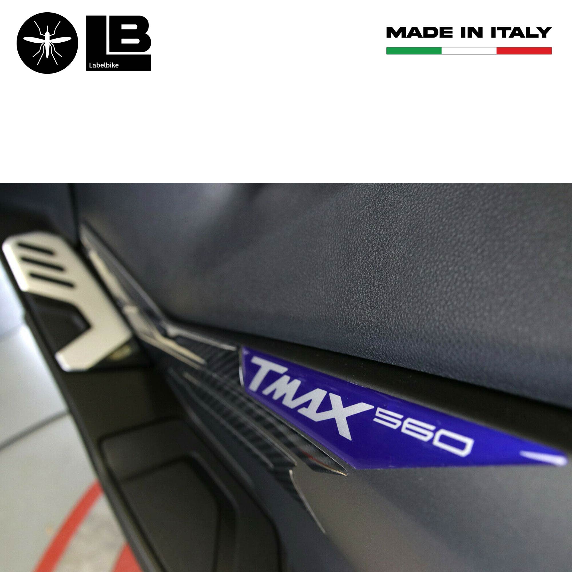 LABELBIKE Pegatinas 3D Moto Boomerang Compatible con Yamaha