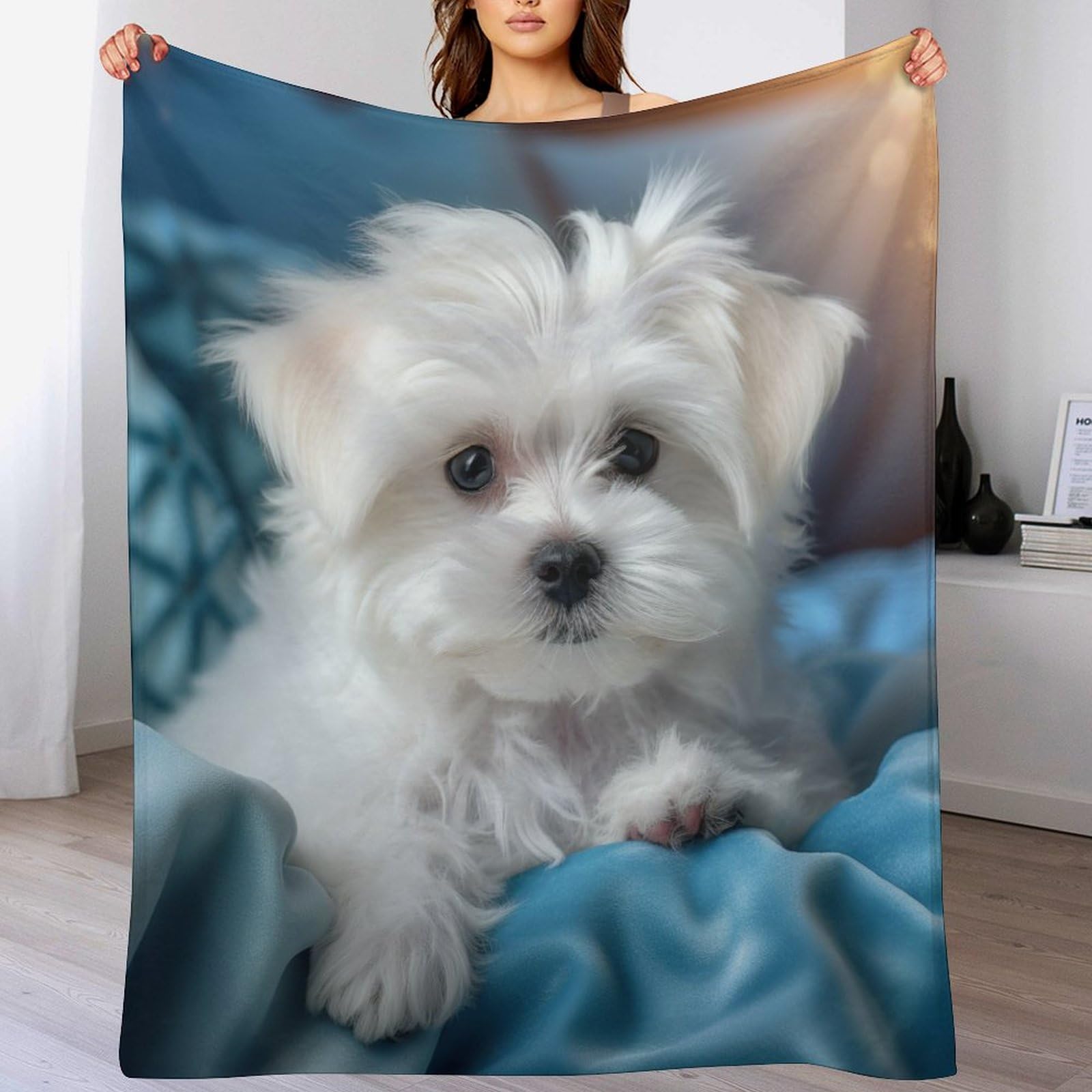 Couverture flanelle ultra douce 140x180cm grand lit et canapé