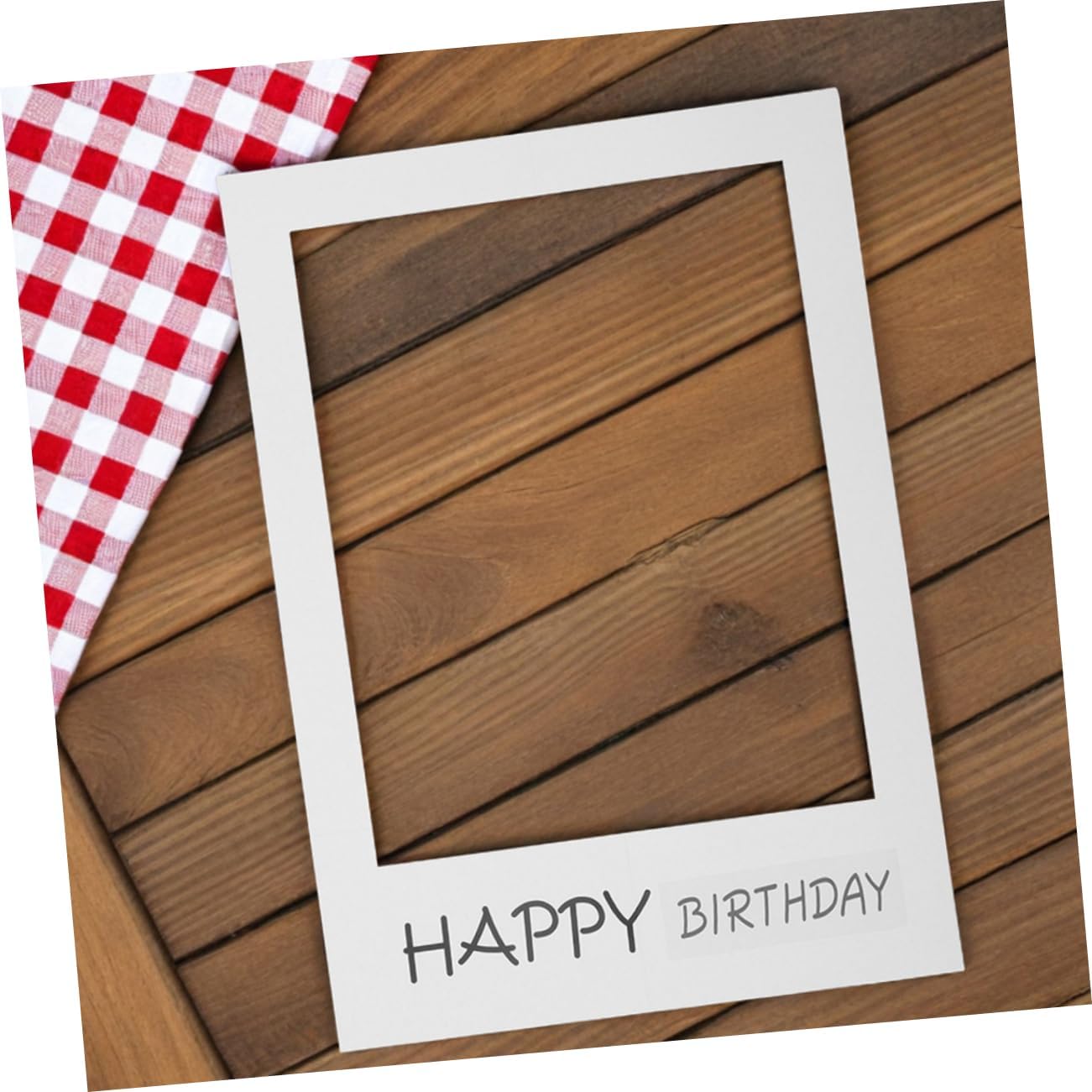 3Pcs Happy Birthday Photo Booth Frames Lightweight Paper Picture Props for Birthday Party Decorations Engaging and Festive Design for Indoor and Outdoor Celebrations