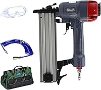 Vista 12 de Brad Nailer - Pistola de clavos eléctrica de calibre 18, clavadora de clavos 2 en 1 con 800 clavos y grapas, pistola de clavos con 2 baterías de 2.0