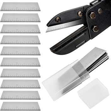 20 PCS 2-1/2" Replacement Blade for Craftsman Handi-Cut 37300 37310 37252, High Carbon Steel Cutting Blades for Gardening, Construction, and Box Cutting