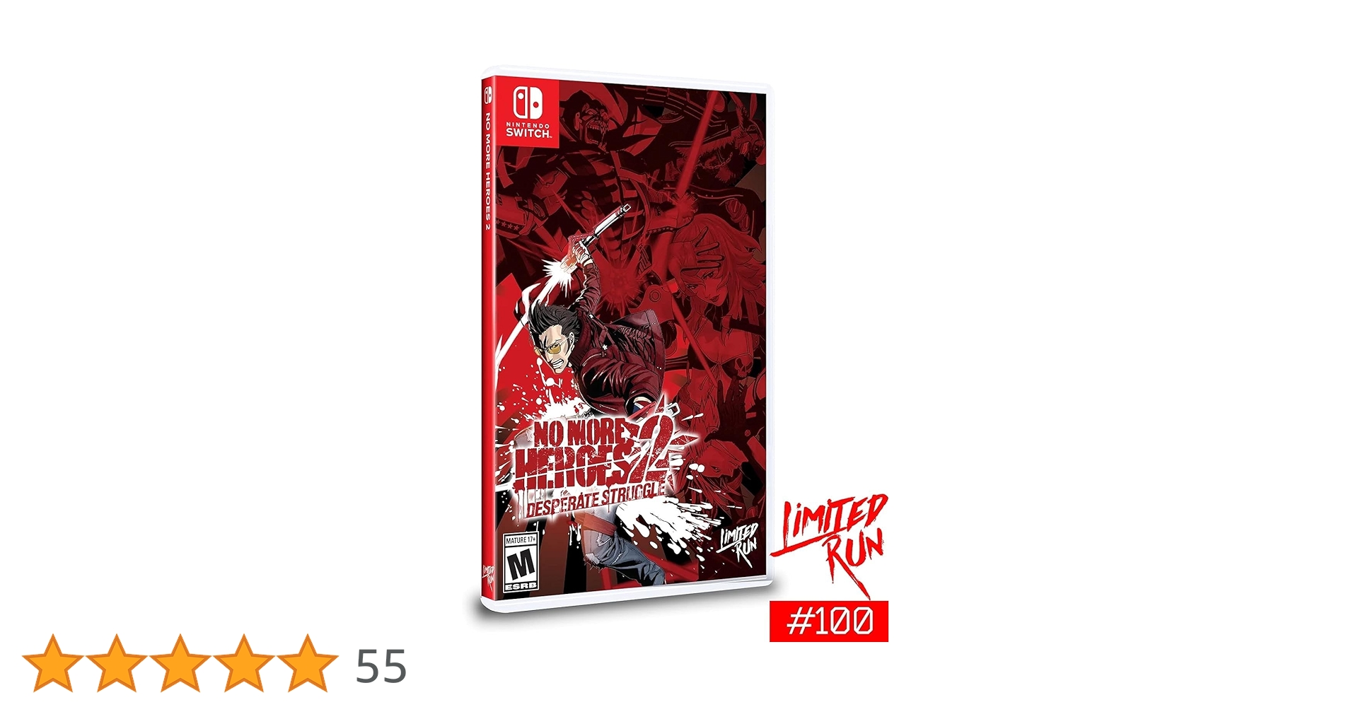 Nintendo Switch NO MORE HEROES 2 DESPERATE STRUGGLE No More Heroes 2: Desperate Struggle for Nintendo Switch