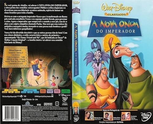 a nova onda do imperador dvd