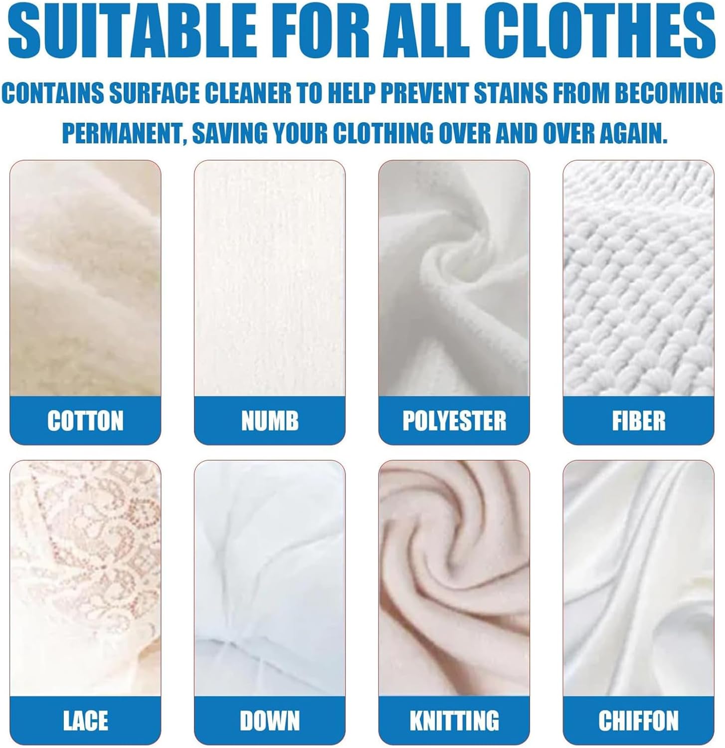 10OzClothing Emulsifier Laundry Cleaner Spray, Non-Ionic Fabric Stain Remover for Clothes, Pre-Treat Spot Cleaner for Oil, Grease & Food Stains, Fabric Care Laundry Spray (2 pcs)