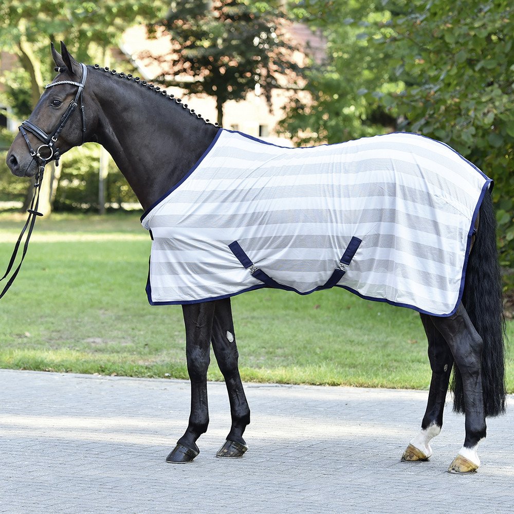 BUSSE Trainingsdecke FLY - Fliegendecke Für Pferde, 135 Cm, Navy