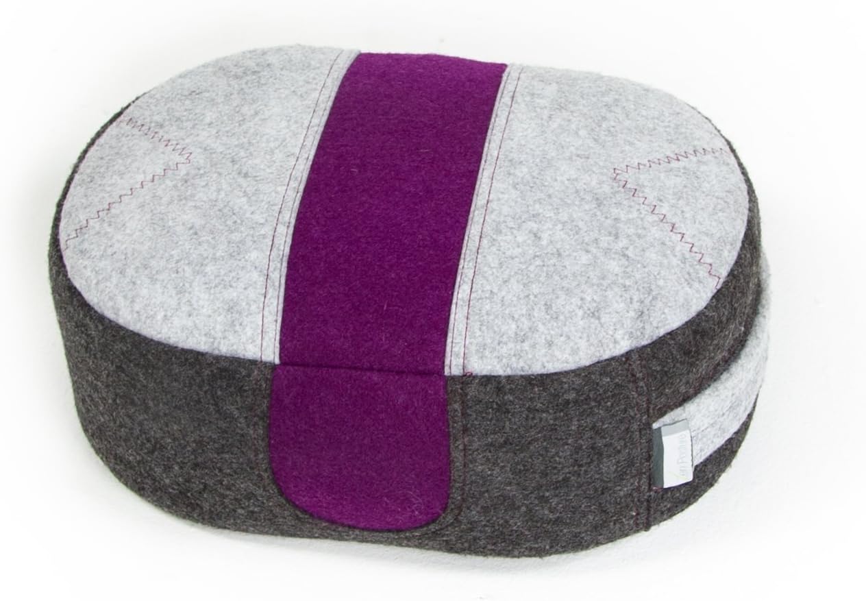 Ume Meditation Cushion (Dark Grey Side)