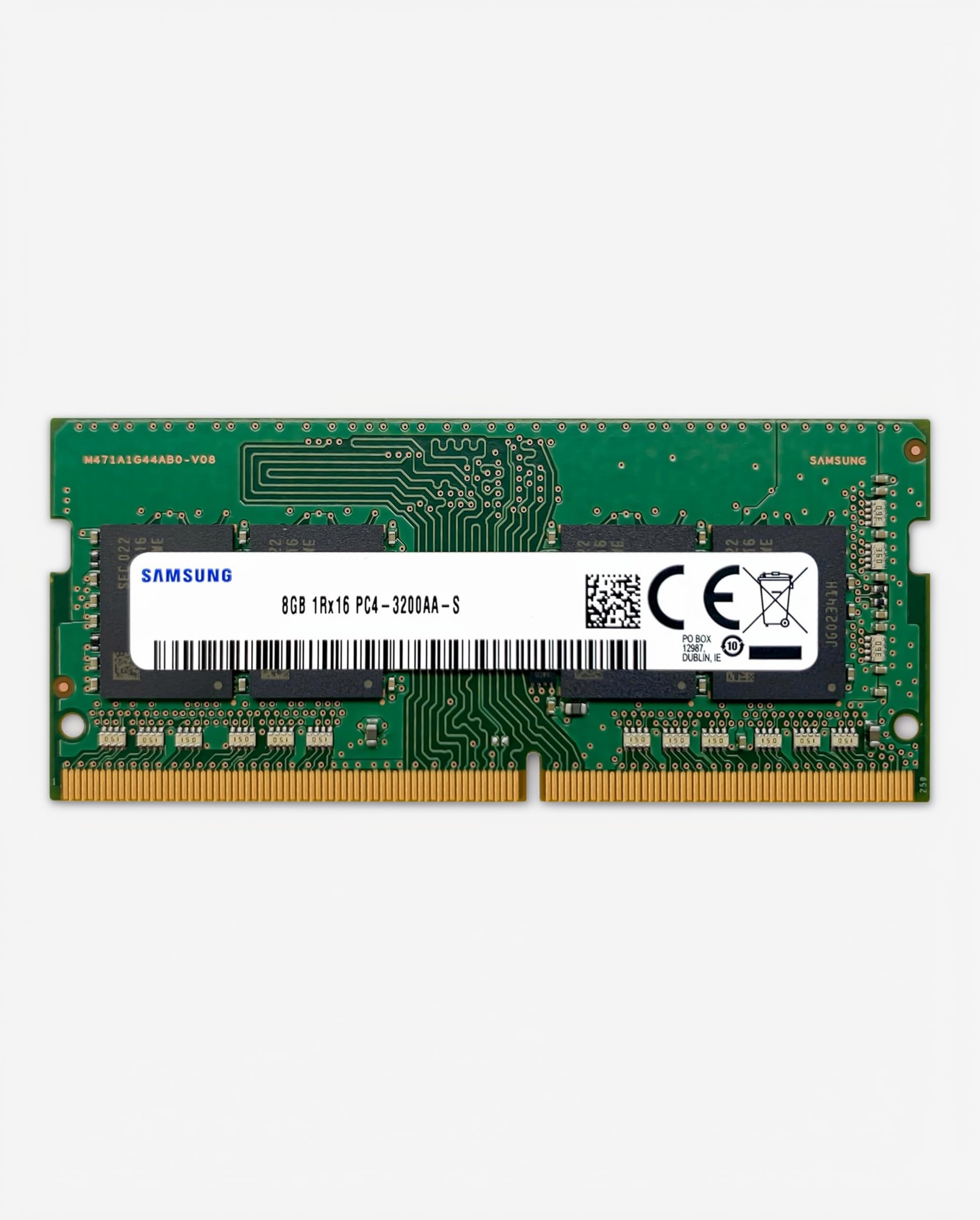 Samsung 8GB DDR4 3200MHz PC4-25600 (PC4-3200AA) CL22 SODIMM 1Rx16