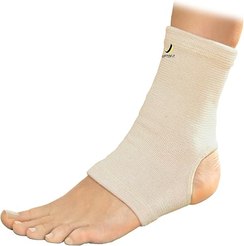 UptoFit Tobillera de compresión de cobre para mujer, ligera, transpirable, soporte para pie y tobillo en fascitis plantar, tendón de Aquiles y
