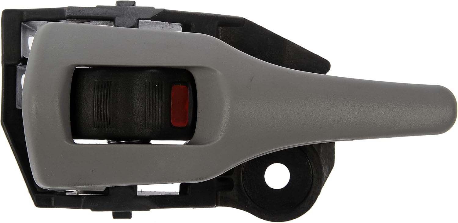 Dorman 80412 Interior Door Handle Compatible with Select Toyota Models, Smooth Gray Lever