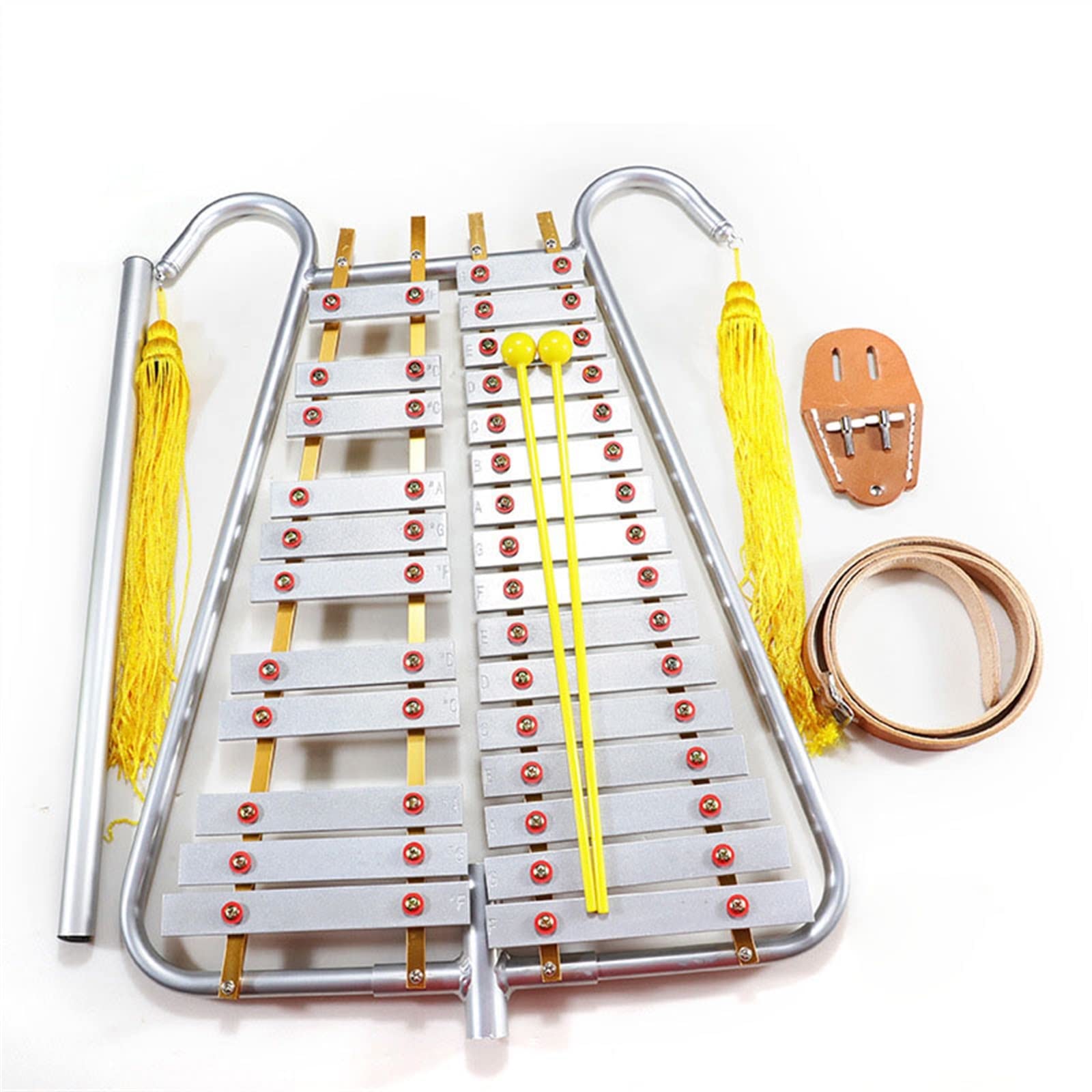 Percussão Musical 27-tone Marcia Carillon Musica Illuminazione Sussidi Didattici Performance Strumento A Percussione Piastra In Alluminio Pianoforte Xilofoni