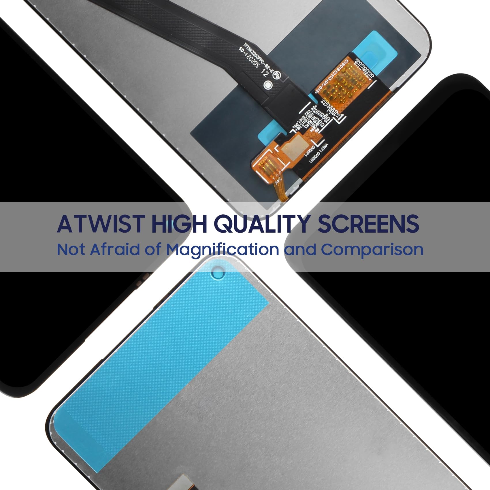 ARSSLY Écran LCD pour Xiaomi Redmi Note 9 LCD Display pour Redmi 10X 4G LCD Ecran Replacement Tactile Assemblée avec Réparation Kit (6.53, Not pour Note 9s et 10X 5G