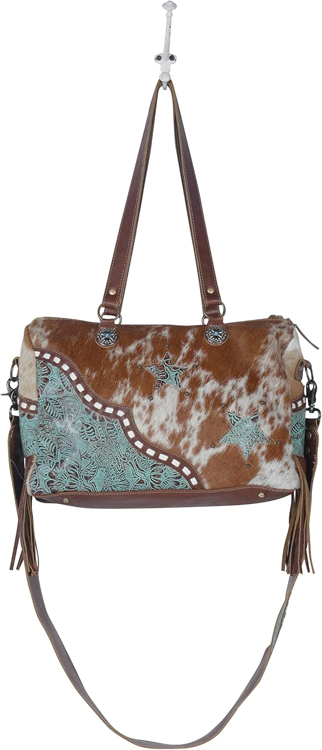 Myra Bag Turquoise Stars Concealed Bag S-3789