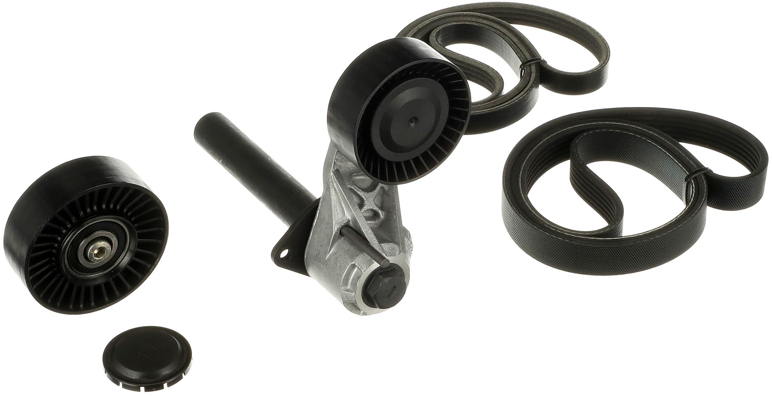 GATES Kit Cinghie Poly-V K066PK1893 Gomma Compatibilità con BMW X5 E70 X6 E71, E72