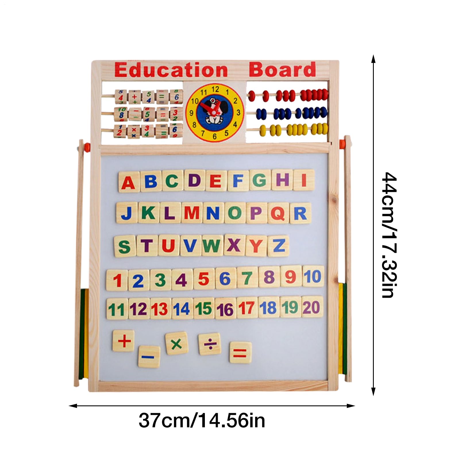 Kids Drawing Board, Dry Erase Board, Double Sided Standing Art Easel