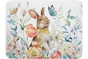 Charming Spring Dish Drying Mat: A Refreshing Touch for Your Kitchen Sanctuary