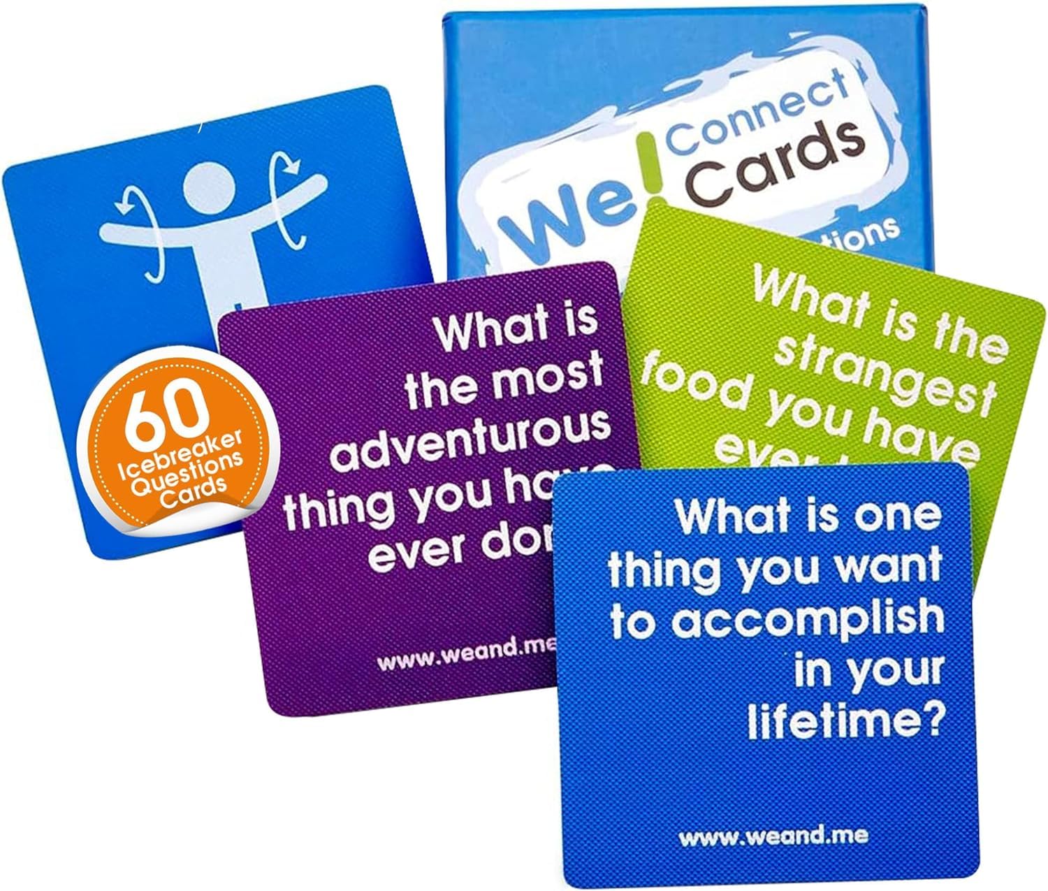 We! Connect Cards 60 Conversations Starters Icebreaker Questions (B06XH1HX7N) Amazon Price History, Amazon Price Tracker