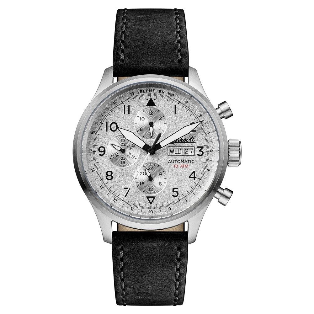 Ingersoll Men's The Bateman Automatic Watch with Leather Strap