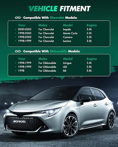 Miniatura 435 de SCITOO Arrancadores Nuevo Ajuste para Nissan Frontier Pickup Xterra 2002 2003 2004 3.3L 17859