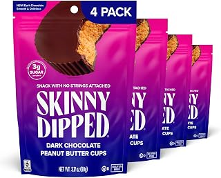 SkinnyDipped Dark Chocolate Peanut Butter Cups