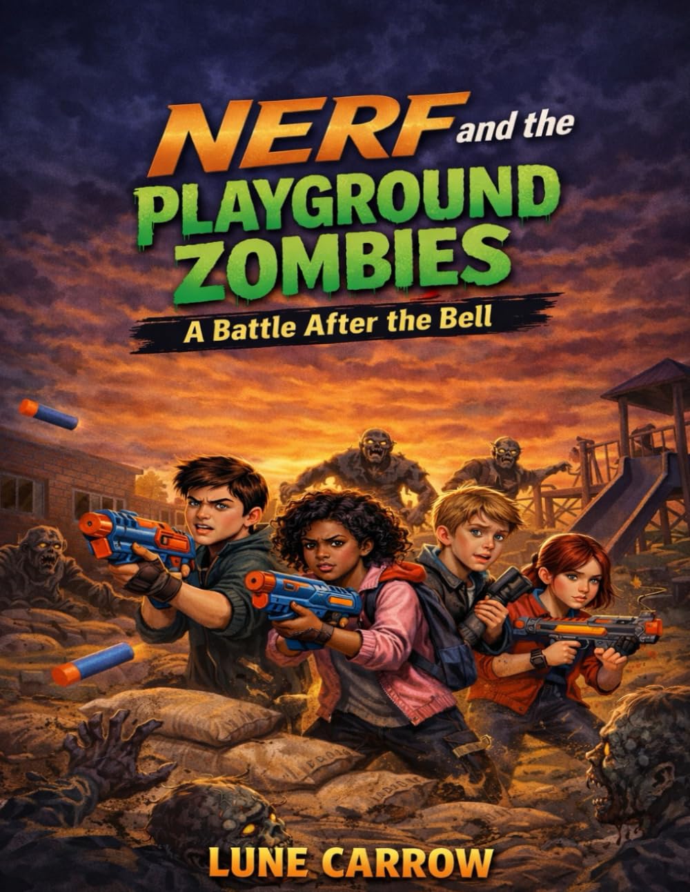 Nerf and the Playground Zombies: A Battle After the Bell