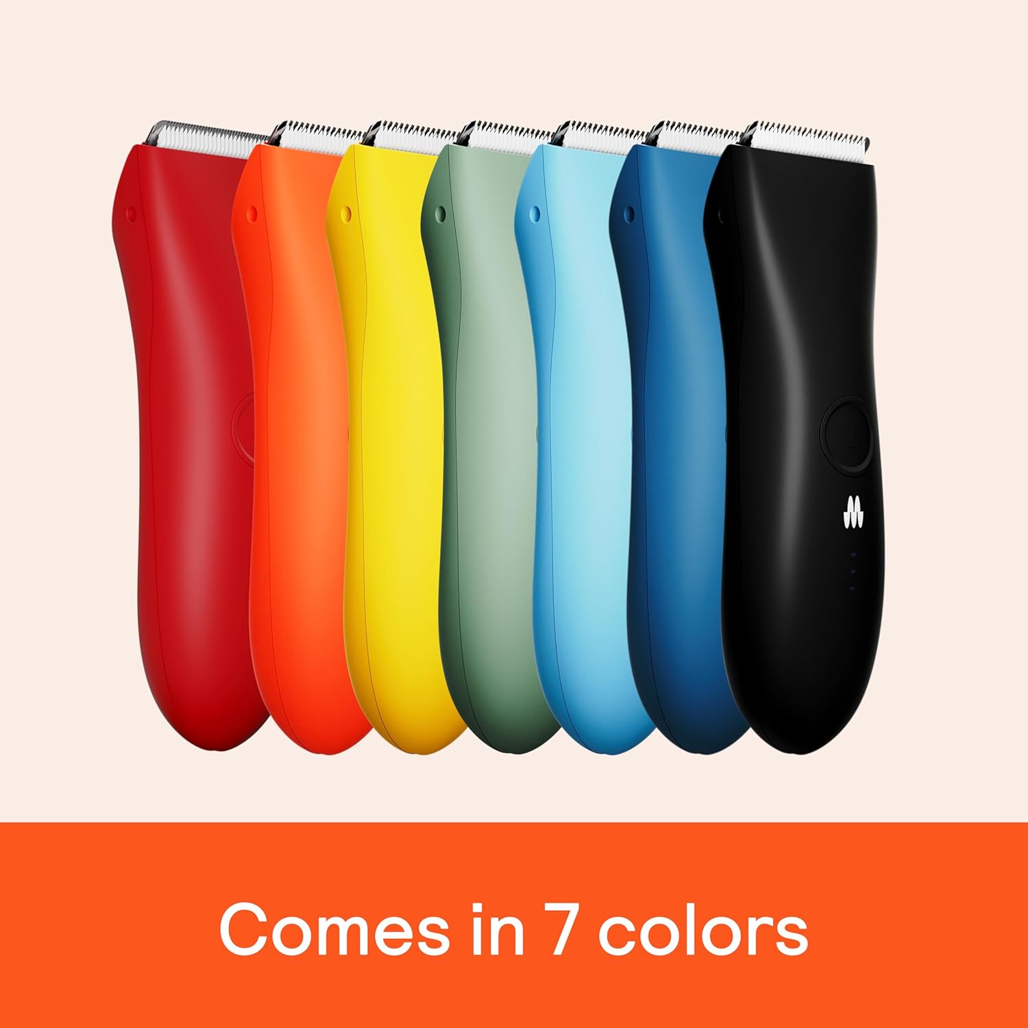 MERIDIAN The Trimmer Plus - Body Hair Trimmer & Waterproof Electric Shaver for Men and Women for Pubic Hair, Chest, Legs & Bikini Line, UBS-C Cable & Charging Dock Included, Solar - Image 7