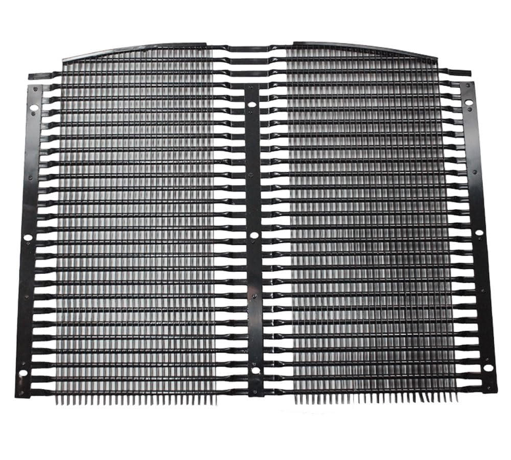 Mytee Products 35” x 27” Steel Black Front Grille W/O Bug Screen For Kenworth T600A 1990-2008 - Bumper Cover Grille Replaces T-600-AERO, T600 GRILL