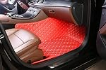 Voiture personnalisée Tapis de sol approprié pour 99.9% camion SUV,tapis de voiture tout temps personnalisé, couverture complète tapis de voitures de luxe, tapis de sol en cuir antidérapant (couleur 11)