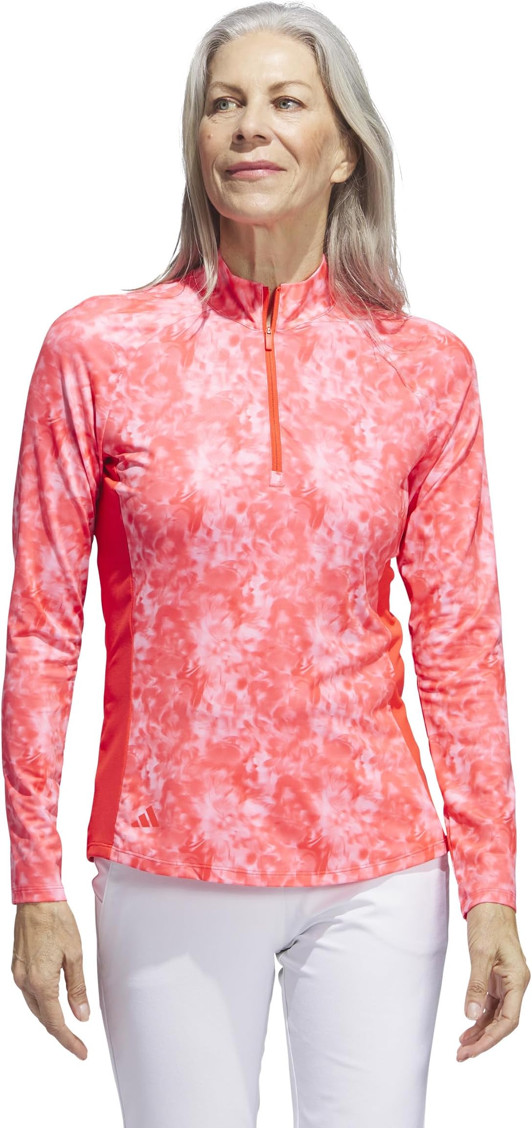 adidas red floral shirt