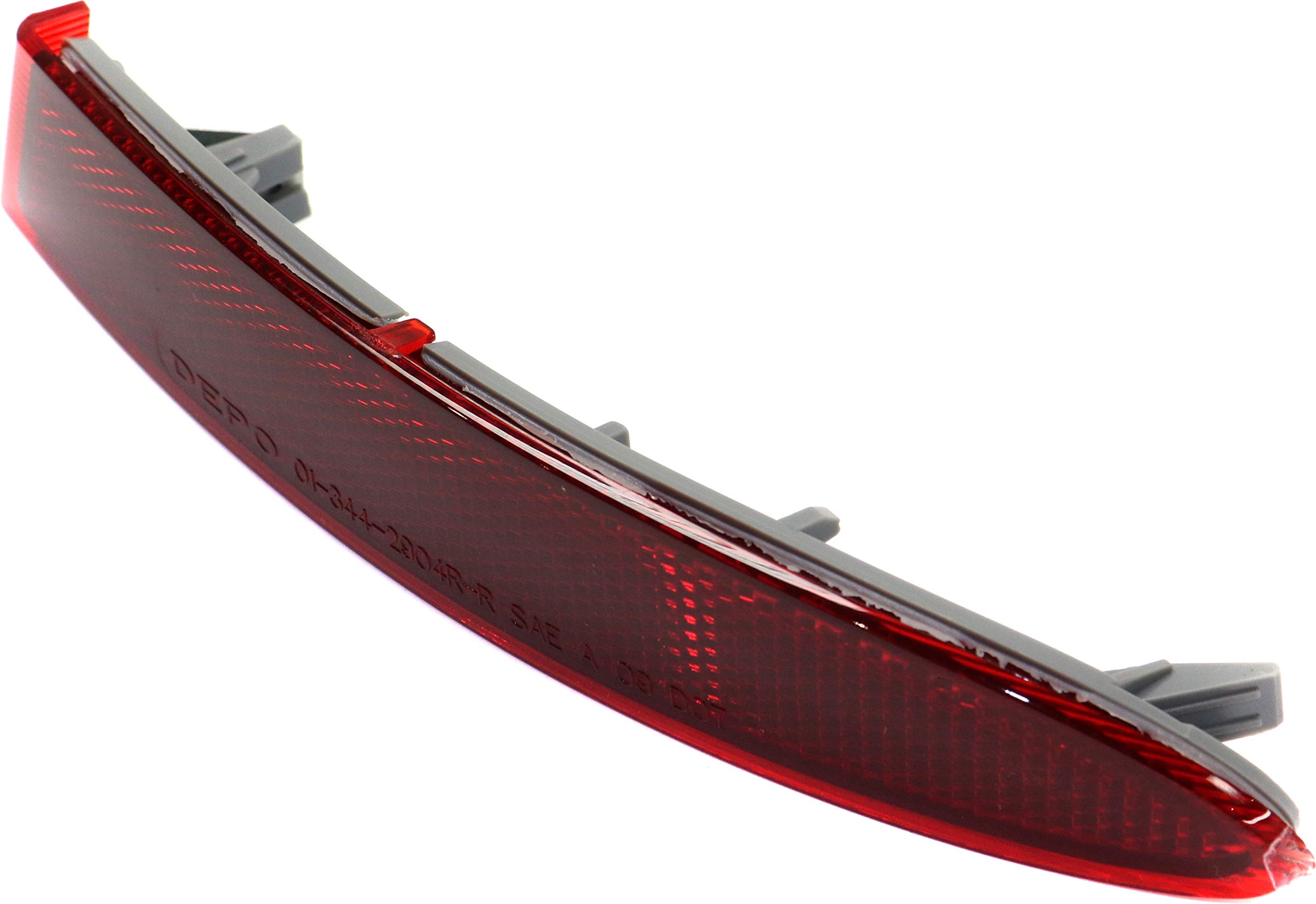 Garage-Pro Rear Bumper Reflector Compatible with BMW X3 2011-2017 Passenger Side (2011-2017 with M Pkg), CAPA