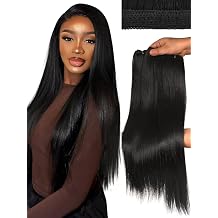 HANNE Sew in Hair Extensions Kit 4-Layer Craftsmanship 3 Bundles 18 20 22